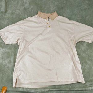 EUC Tehama Clint  Striped Multicolor COTTON Polo GOLF SHIRT  Men's Size XXL ANB